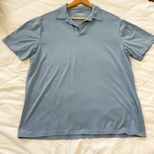 NWOT Alesbury Blue Performance Polo Shirt Quick Dry Moisture Wicking Men’s Large
